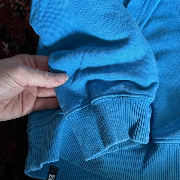 DC Light Blue Men's Hoodie - Picture 3 of 3